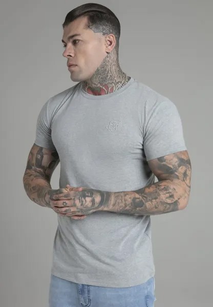 Футболка базовая MARL SIKSILK, цвет grey