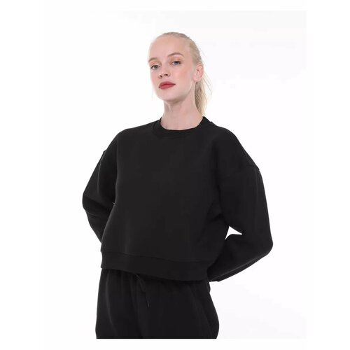 Свитшот LYDIA STORE, размер S/M, , черный