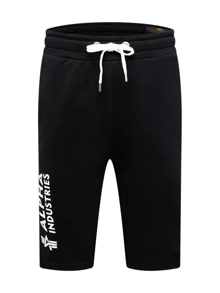 Обычные брюки Alpha Industries, черный