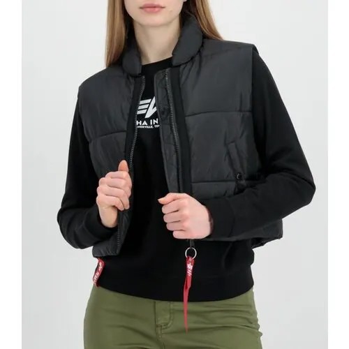 Жилет ALPHA INDUSTRIES, размер XS, черный