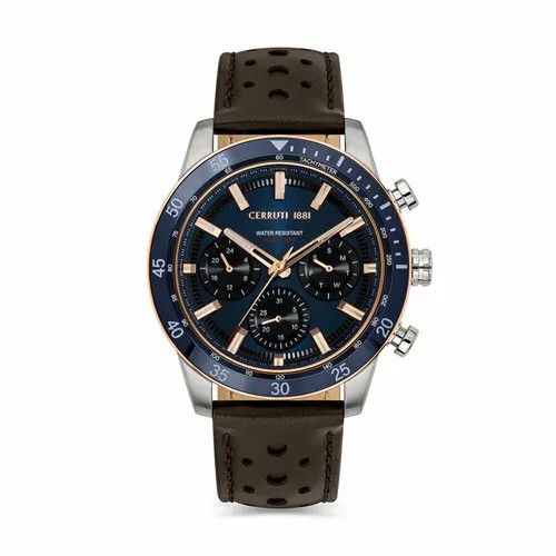 Наручные часы Cerruti 1881 CIWGF0007601, серебряный, синий