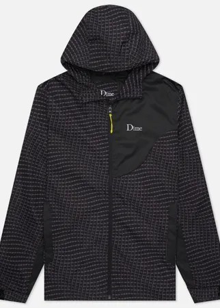 Мужская куртка ветровка Dime Warp Shell Windbreaker, цвет чёрный, размер S