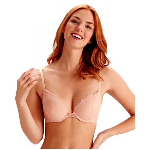 Бюстгальтер  Pretty Polly, 2 шт., размер 34D, бежевый, экрю