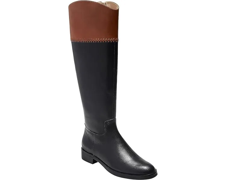Ботинки Jack Rogers Adaline Riding Boot Leather, цвет Black/Brown