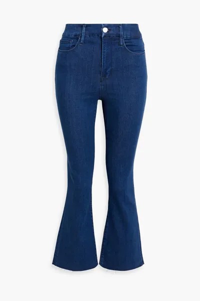 Укороченные джинсы Le Super High с завышенной талией FRAME, синий