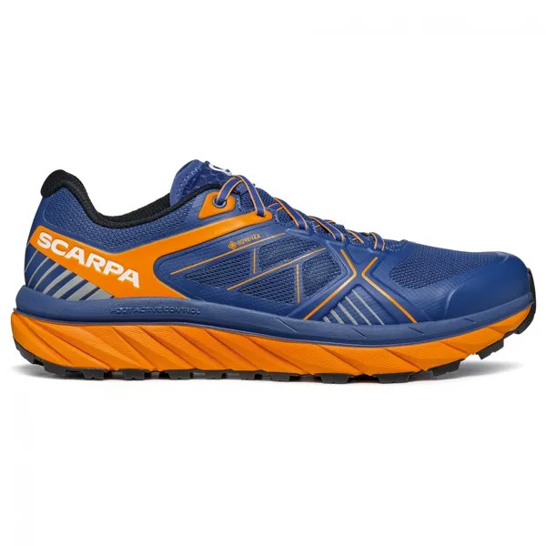 Кроссовки для бега по пересеченной местности Scarpa Spin Infinity GTX, цвет True Blue/Orange