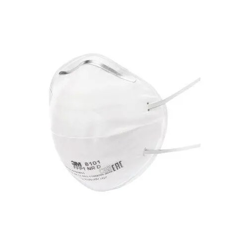 Респиратор 3M 8101-10 10 шт. белый