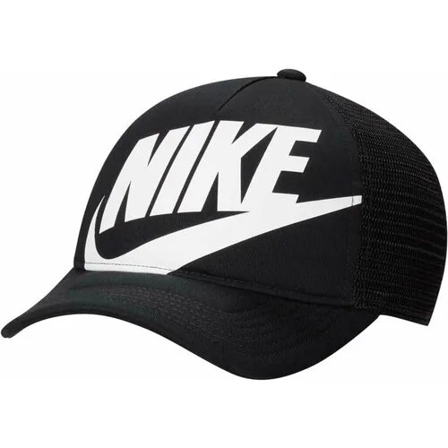 Бейсболка NIKE Rise Structured Trucker Cap, размер 1SIZE, черный