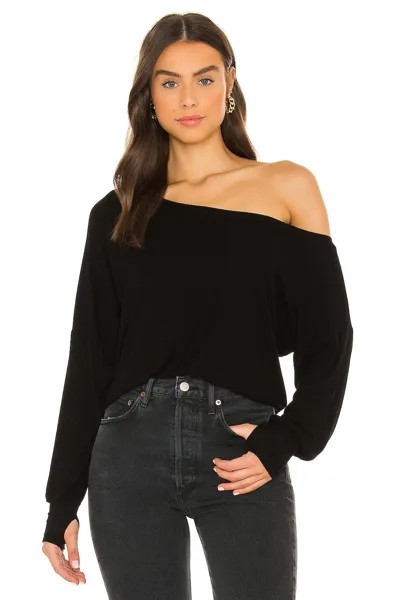 Топ Michael Lauren Kristopher Open Shoulder, черный