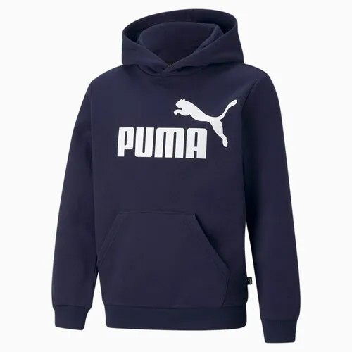 Худи PUMA ESS Big Logo Hoodie FL B, размер 110-116, синий