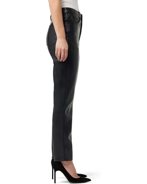 Джинсы Joe's Jeans The Honor Ankle Vegan Leather, черный