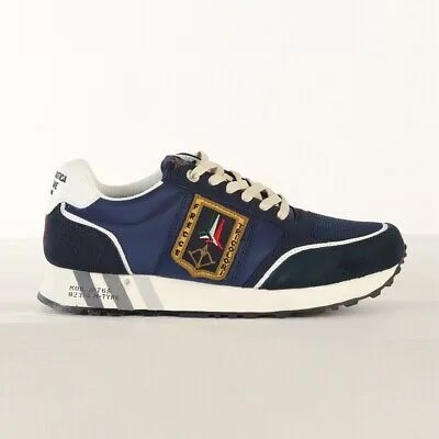 Мужская обувь Aeronautica Militare Sneakers SC237 Blue Light Pilot Frecce Tricolor