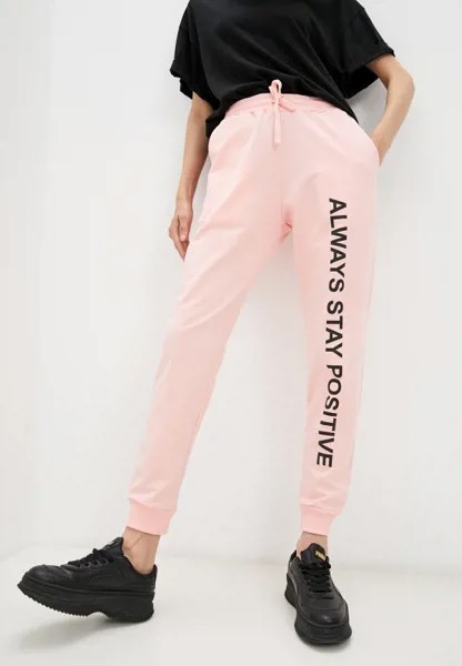 Спортивные брюки женские BLACKSI 5011 BLACKSI розовые XXL