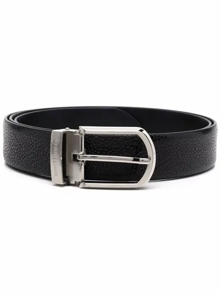 Corneliani ремень из зернистой кожи