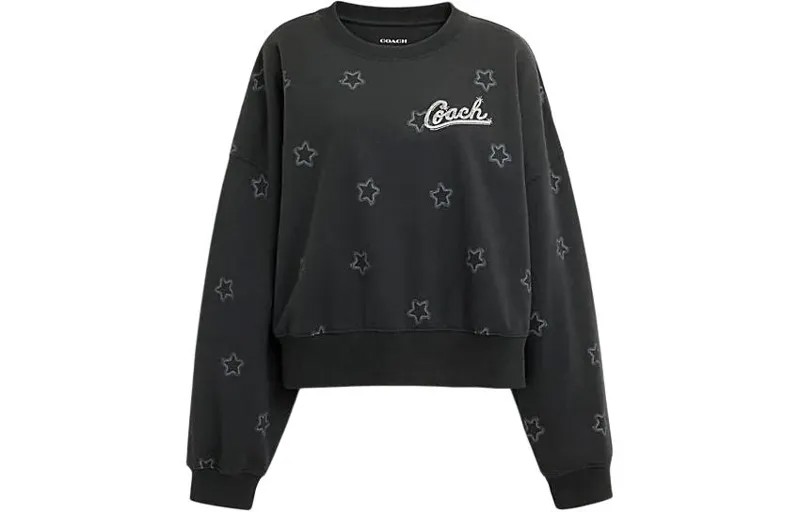 COACH Женская толстовка, цвет Black