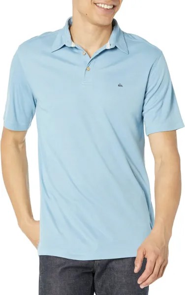 Рубашка-поло Waterpolo 3 Quiksilver, цвет Dusk Blue