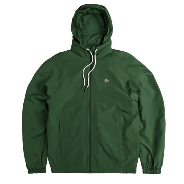 Куртка Short Water Resistant Sportsuit Jacket Lacoste, зеленый