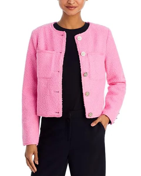 Пуговица со стразами&;eacute; Куртка - 100% эксклюзив AQUA, цвет Pink