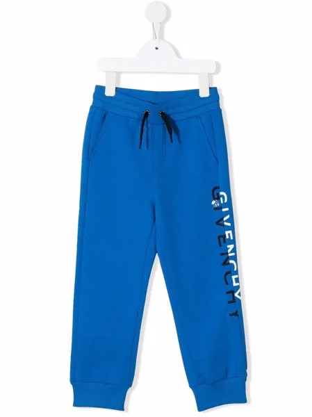 Givenchy Kids спортивные брюки с логотипом