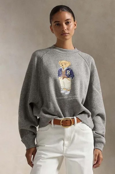 Толстовка Polo Ralph Lauren, серый