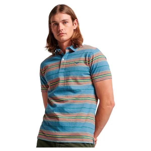 Поло Superdry Vintage Jersey, синий