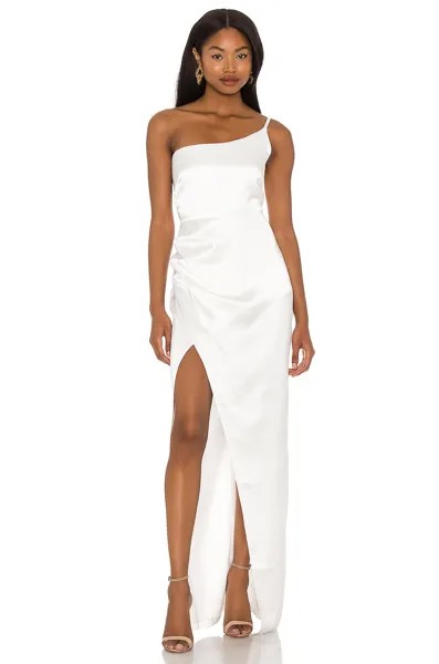 Платье Nookie Grace One Shoulder Gown, слоновая кость