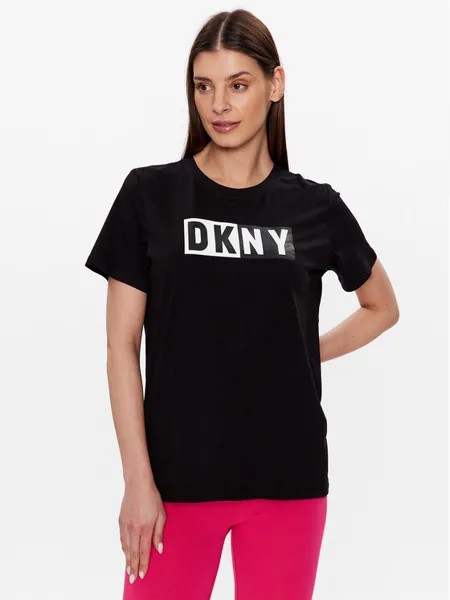 Футболка классического кроя Dkny Sport, черный