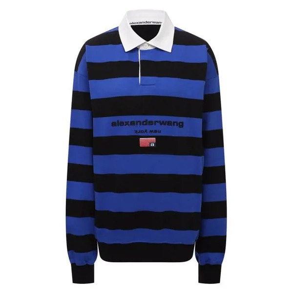 Хлопковое поло Alexander Wang