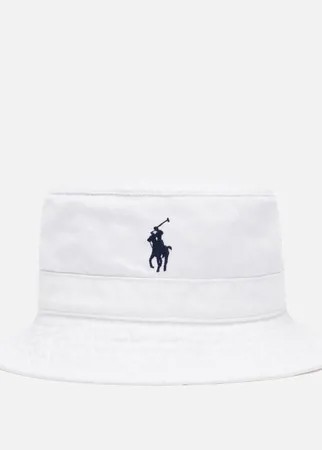 Панама Polo Ralph Lauren Loft Bucket Cotton Chino, цвет белый, размер S-M