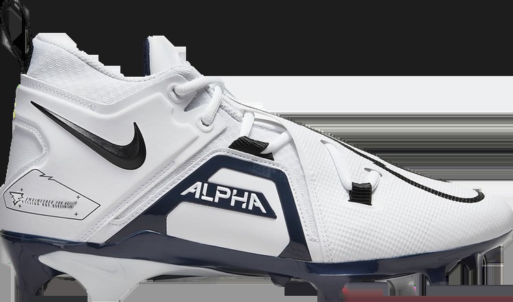 Бутсы Nike Alpha Menace Pro 3 'White College Navy', белый