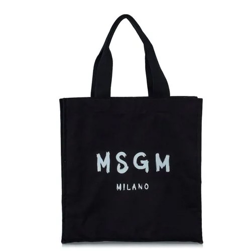 Сумка-шопер MSGM 3241MDZ43 черный+белый UNI
