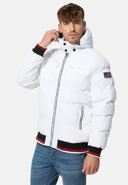 Зимняя куртка Marlon Indicode, цвет optical white