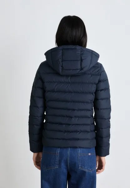 Пуховик Tommy Hilfiger, темно-синий