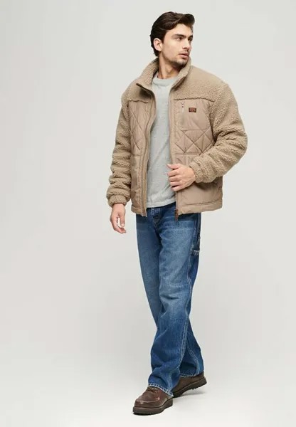 Зимняя куртка Superdry СПЕЦИАЛЬНАЯ ОДЕЖДА ГИБРИД, гриб