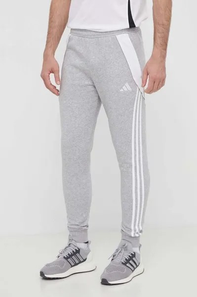 Тренировочные брюки Tiro 24 adidas Performance, серый