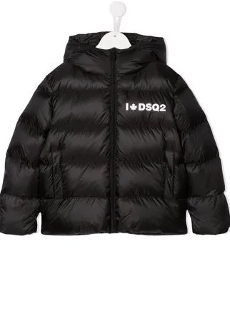 Dsquared2 Kids пуховик с логотипом