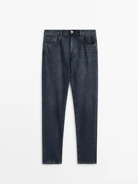Джинсы мужские Massimo Dutti 3302540 синие 30 (доставка из-за рубежа)