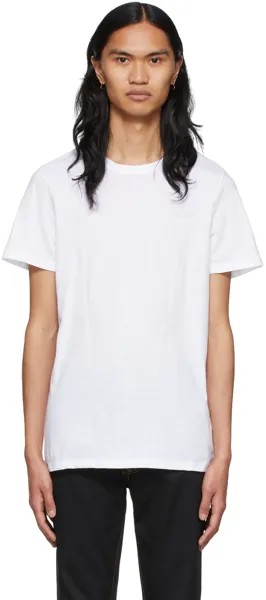 Комплект из двух белых футболок из органического хлопка Vivienne Westwood
