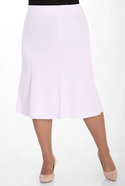 Юбка женская AlmondShop 21-576-21 MAX.С2 белая 62 RU