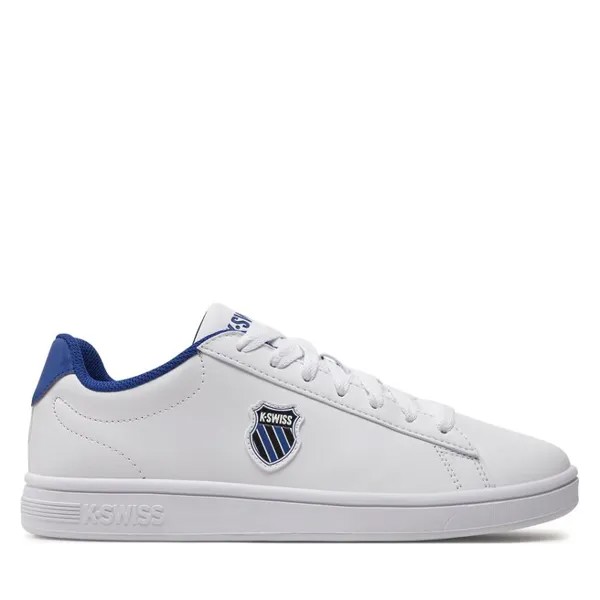 Кроссовки K-Swiss Court Shield 06599-984-M White/Sodalite Blue/Black 984, белый