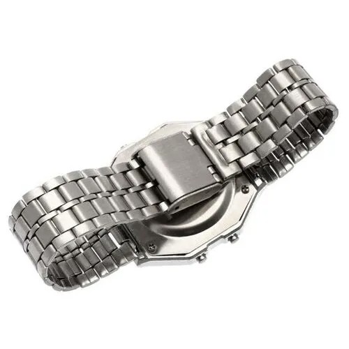 Наручные часы Сима-ленд 4460538, серебряный, черный