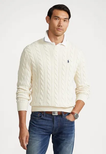 Свитер Polo Ralph Lauren Driver Long Sleeve, андовер кремовый