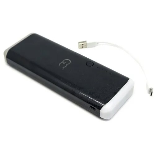 Мобильный аккумулятор GC GP-10.0 BK (Black) 4 USB с LED фонариком