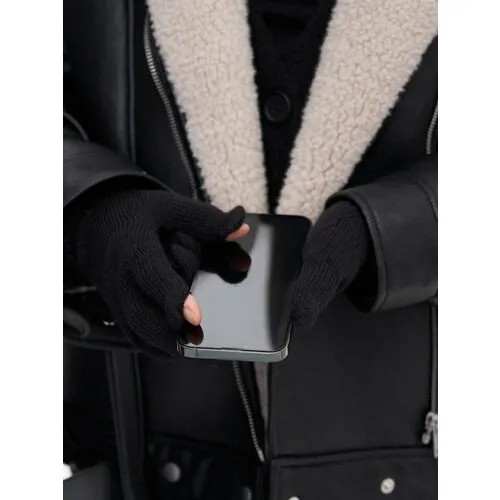Перчатки TOPTOP, размер Onesize, черный