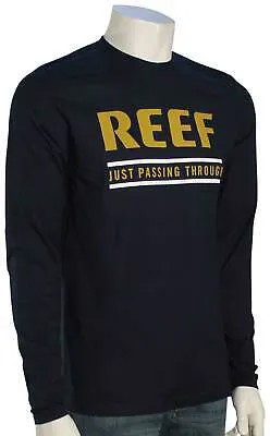 Футболка Reef Term LS — Темно-синий — Новинка