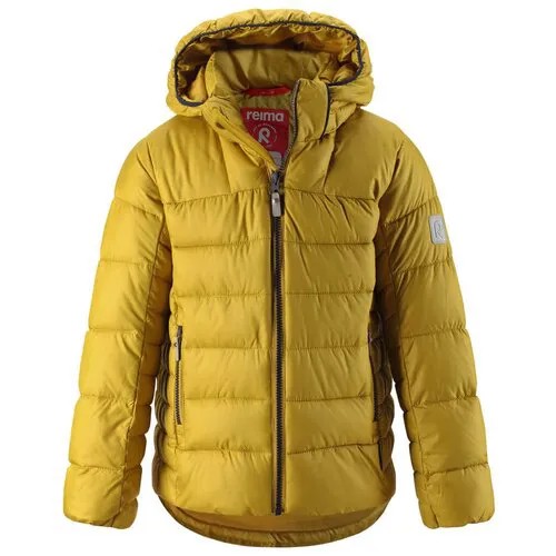 Куртка Reima, размер 146, желтый, горчичный