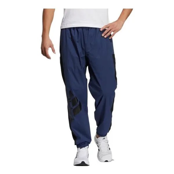 Спортивные штаны Men's adidas Splicing Alphabet Logo Bundle Feet Sports Pants/Trousers/Joggers Blue, мультиколор