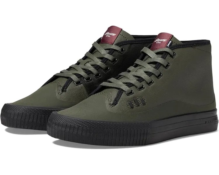 Кроссовки Globe Gillette Mid, цвет Dark Olive/Black