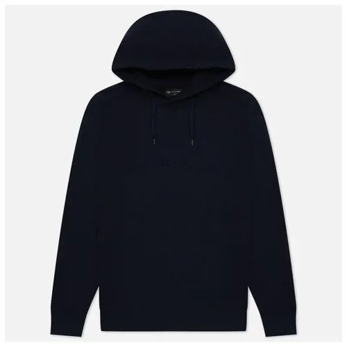 Мужская толстовка MA.Strum Embossed Logo Overhead Hoodie синий, Размер XS