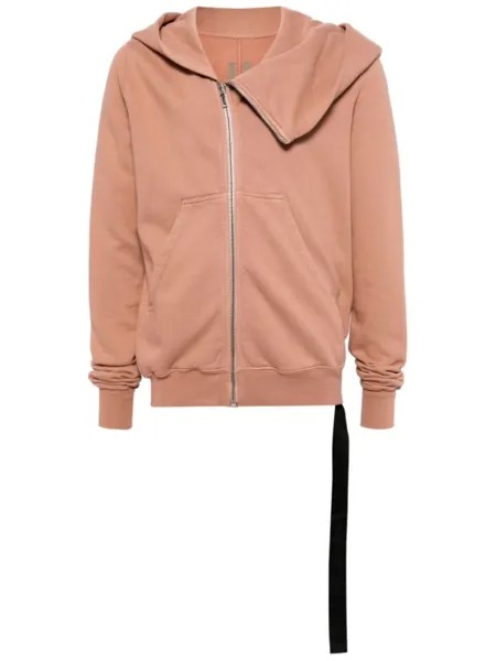 Rick Owens DRKSHDW худи Mountain асимметричного кроя, розовый